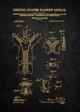 40 Zipper Patent Patent