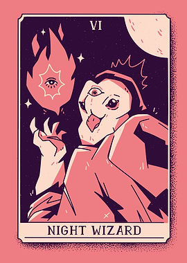 Owl Wizard Tarot
