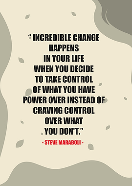 incridible change happens