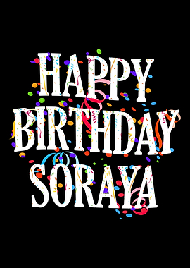 Happy Birthday Soraya