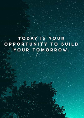 Build Tomorrow Quote