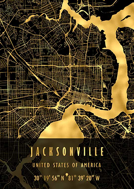 JACKSONVILLE MAP USA