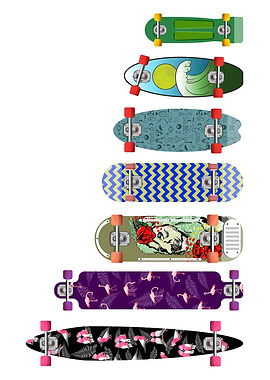 Skateboard Size chart