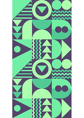 Abstract geometric pattern