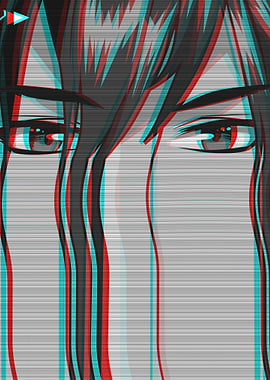 Sad Anime Girl Vaporwave