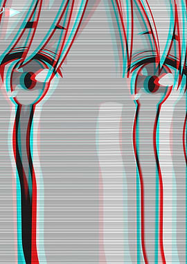 Sad Anime Girl Vaporwave