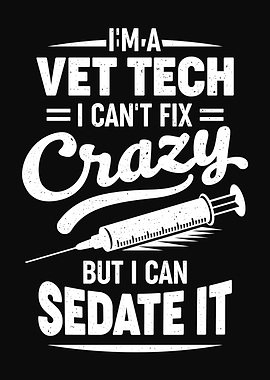 Funny Vet Tech Design