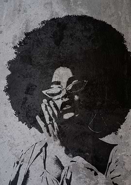 GLASSES WOMAN BANKSY