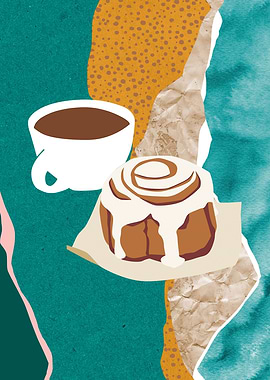 Coffee and cake Autumn