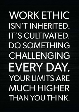 Work Ethic Motivation