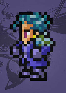 FF III Desch Pixel Sprite