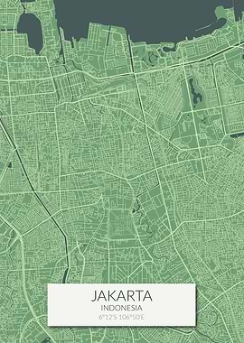 Jakarta Green Map