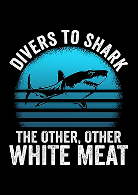 Divers to Shark