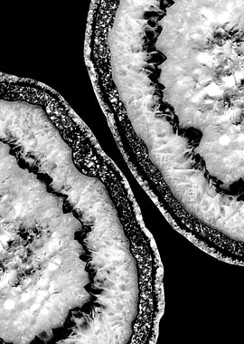 Yin Yang Agate Black 1