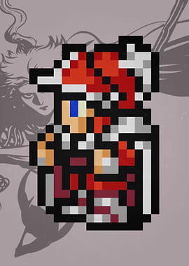 FF III Onion Knight Pixel