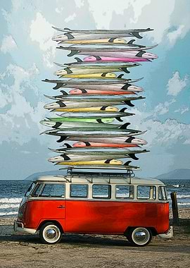 Classic Surf Van