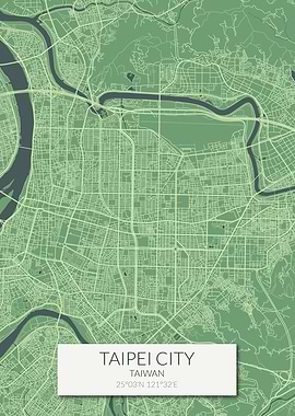 Taipei City Green Map