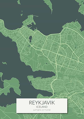 Reykjavik Green Map
