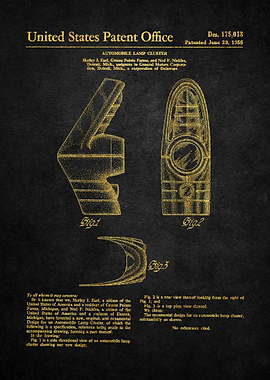 32 1955 Buick Tail Light