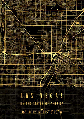 LAS VEGAS MAP USA