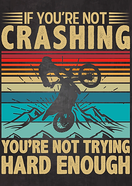 Crashing Dirt Bike