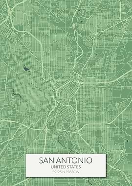 San Antonio Green Map
