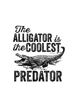 The alligator is the