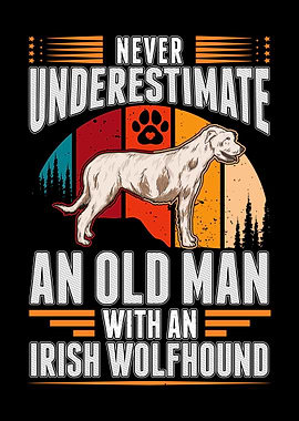 Irish Wolfhound Old Man