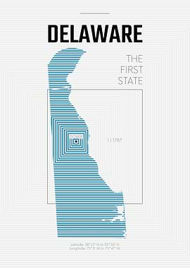 Delaware Fingerprint map