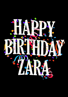 Happy Birthday Zara