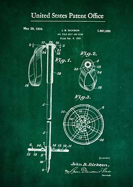 54 Ski Pole Patent