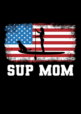 Retro Paddleboarding Gift