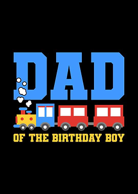 Dad Birthday Train Boy