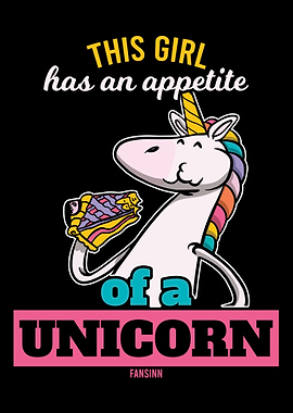 Unicorn hunger girl cake b