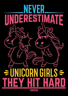 Unicorn girl funny daughte