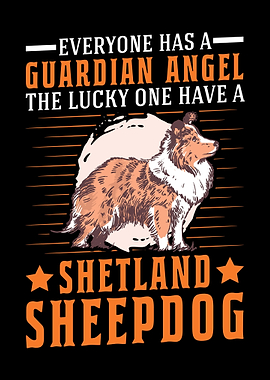 Sheltie Guardian Angel