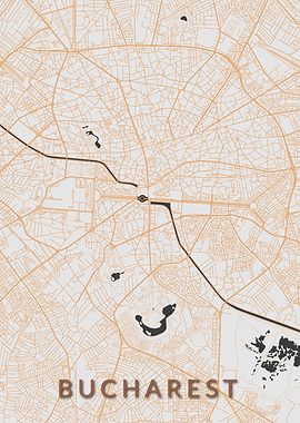 Bucharest Map