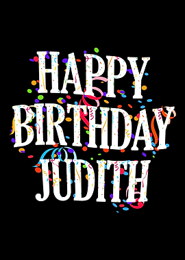 Happy Birthday Judith