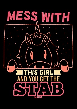 Cool unicorn for girls