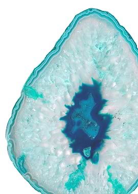 Aqua Marine Blue Agate 1