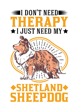 Sheltie Therapy Sheepdog