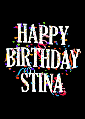 Happy Birthday Stina