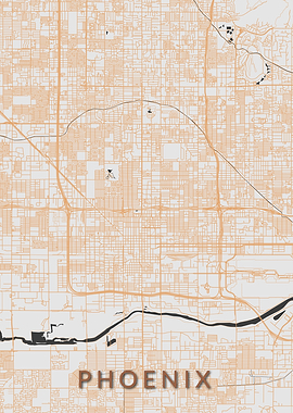 Phoenix City Map