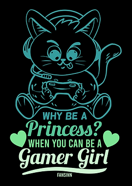 playing Princess Cat gamer