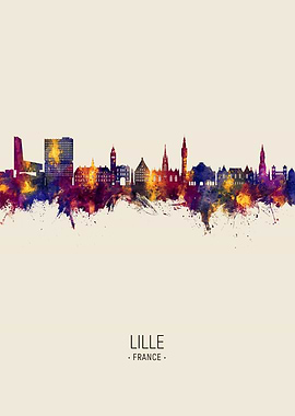 Lille Skyline France
