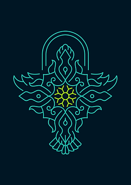 Bird Symmetry Ornament