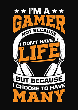 Video Gaming Gamer Design
