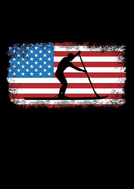 Retro Paddleboarding Gift