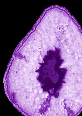 Purple Black Agate 1