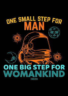 Astronaut girl woman space